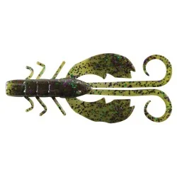 Ostatnie sztuki Przynęta gumowa Berkley Power Bait Crazy Legs Chigger Craw 10cm, Watermelon Candy