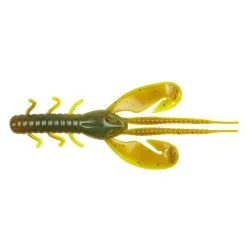 Ostatnie sztuki Przynęta gumowa Berkley Power Bait Rocket Craw 10cm, Breen-Clear Chartreuse