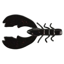 Hit cenowy Przynęta gumowa Berkley Power Bait Chigger Craw 10cm, Black Red Fleck