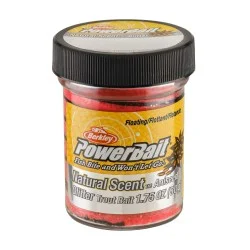 Ciasto Berkley Power Bait Natural Glitter Trout Bait - Anyż 50g, Black/Fluorescent Red Darmowa dostawa