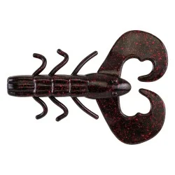 Okazja Przynęta gumowa Berkley Power Bait Chigger Bug 8cm, Black Red Fleck