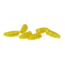 Bezpieczne zakupy Sztuczne robaki Berkley Power Bait Maggot Yellow (110szt.)