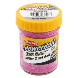 Promocja Ciasto Berkley Power Bait Glitter Trout Bait 50g, Pink