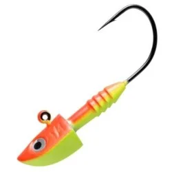 Główka jigowa Berkley PowerJig All-round Pro rozm.1/0, 4,7g, Fluorescent Orange/Yellow (5szt.) Szybka wysyłka