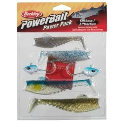 Obniżka ceny Zestaw przynęt gumowych Berkley Power Bait Pro Pack Seabass