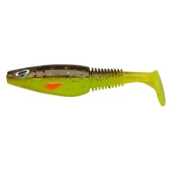 Przynęta gumowa Berkley Sick Swimmer 12cm, Brown Chartreuse Oferta limitowana