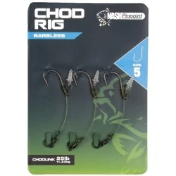 Przypon Nash Chod Rig Barbless rozm.5 (3szt.) Najlepsza cena