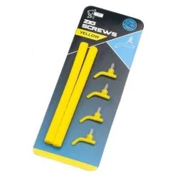 Hit cenowy Pozycjoner Nash Zig Screws Yellow (4szt.)