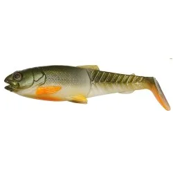 Przynęta gumowa Savage Gear Craft Cannibal Paddletail 6,5cm, Olive Pearl Hot Orange Tani