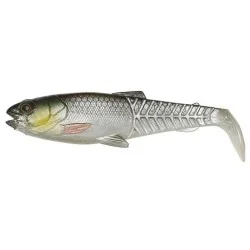 Przynęta gumowa Savage Gear Craft Cannibal Paddletail 10,5cm, Green Silver Wyjątkowa oferta