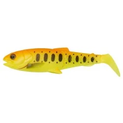 Wyprzedaż Przynęta gumowa Savage Gear Craft Cannibal Paddletail 10,5cm, Golden Ambulance