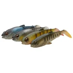 Wyprzedaż Zestaw przynęt gumowych Savage Gear Craft Paddletail Clear Water Mix 4g(4szt.)
