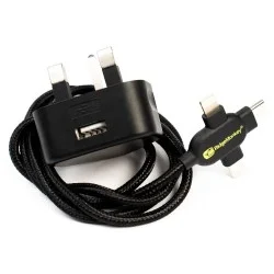 Ładowarka Ridge Monkey Vault USB AC Mains Adaptor 12W Do wyczerpania zapasów