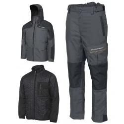 Kombinezon Savage Gear Thermo Guard 3-Piece Suit Charcoal, rozm. XXL Hit sprzedaży
