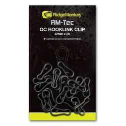 Karabińczyk Ridge Monkey Quick Change Hooklink Clip Small (20szt.) Łatwy zwrot