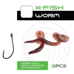 Haczyk X-Fish Worm (8szt.) Zamów teraz