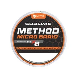 Oferta limitowana Plecionka przyponowa Nytro Sublime PX8 Method Microbraid Hook Link 50m