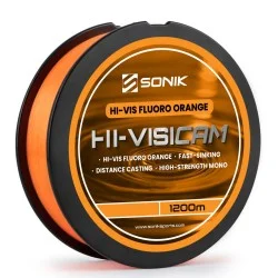 Żyłka Sonik Hi-Visicam 1200 m, Orange Szybka dostawa
