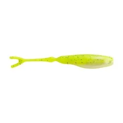 Nowy Przynęta gumowa Berkley Powerbait Snake-Tongue Minnow 4cm, Chartreuse Shad (14szt.)