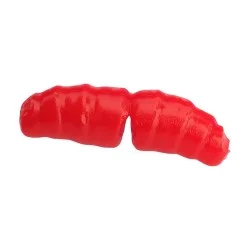 Tani Przynęta gumowa Berkley Powerbait Action Waxies 2cm, Red (14szt.)