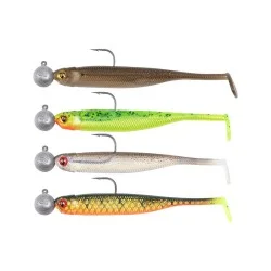 Taniej Zestaw przynęt gumowych Fox Rage Mini Tiddler Mixed Colour Pack Loaded 8cm (4szt.)