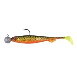 Ostatnia szansa Przynęta gumowa Fox Rage Bulk Loaded Slick Shad, UV Natural Perch