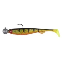 Przynęta gumowa Fox Rage Bulk Loaded Slick Shad, UV Perch Premium