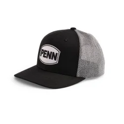 Czapka z daszkiem Penn Trucker Cap Black Heather Grey Bezpieczna płatność