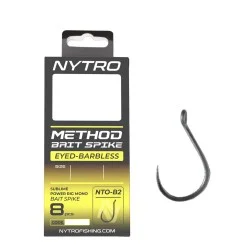 Przypon Nytro NTO-B2 Barbless Method Bait Spike Ready Tied Rigs 10cm (8szt.) Tylko do końca tygodnia