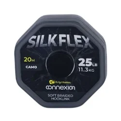 Oferta Plecionka przyponowa Ridge Monkey Connexion SilkFlex Soft Braid 11,3kg/20m, Camo