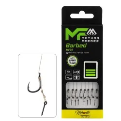Przypon Mikado Method Feeder MF14 z igłą, plecionka 10cm (8szt.) Popularny