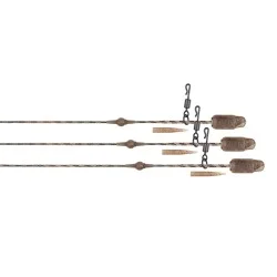 Zestaw Fox Edges Heli-Clip Rigs Submerge Camo (3szt.) Taniej