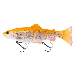 Hit sprzedaży Przynęta gumowa Savage Gear 3D Line Thru Trout, Golden Albino