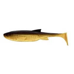 Przynęta gumowa Libra Lures Kraken Shad, 009 Gold Łatwy zwrot