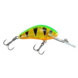 Wobler Salmo Hornet Floating 4cm/3g, Holo Green Tiger Wysoka jakość