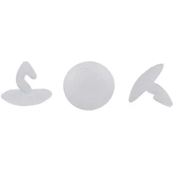 Wyprzedaż Kapturek Fox Rage Predator Pop-Up Caps, Clear (10szt.)