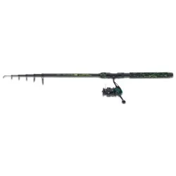 Oferta czasowa Wędka + kołowrotek Saenger Startec NG Travel Barsch & Zander Set - 2,40m 15-50g, 3000 FD