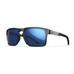Sprawdź teraz Okulary Wiley X Apex Captivate Polarized Blue Mirror/Grey Gloss Black Frame