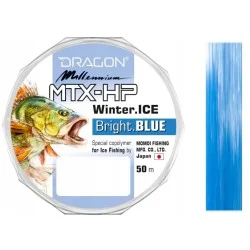 Żyłka Dragon Millennium MTX-HP Winter Ice 50m, Bright Blue Niska cena