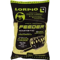 Zanęta Lorpio Feeder Magnetic Yellow (1kg) Ostatnie sztuki